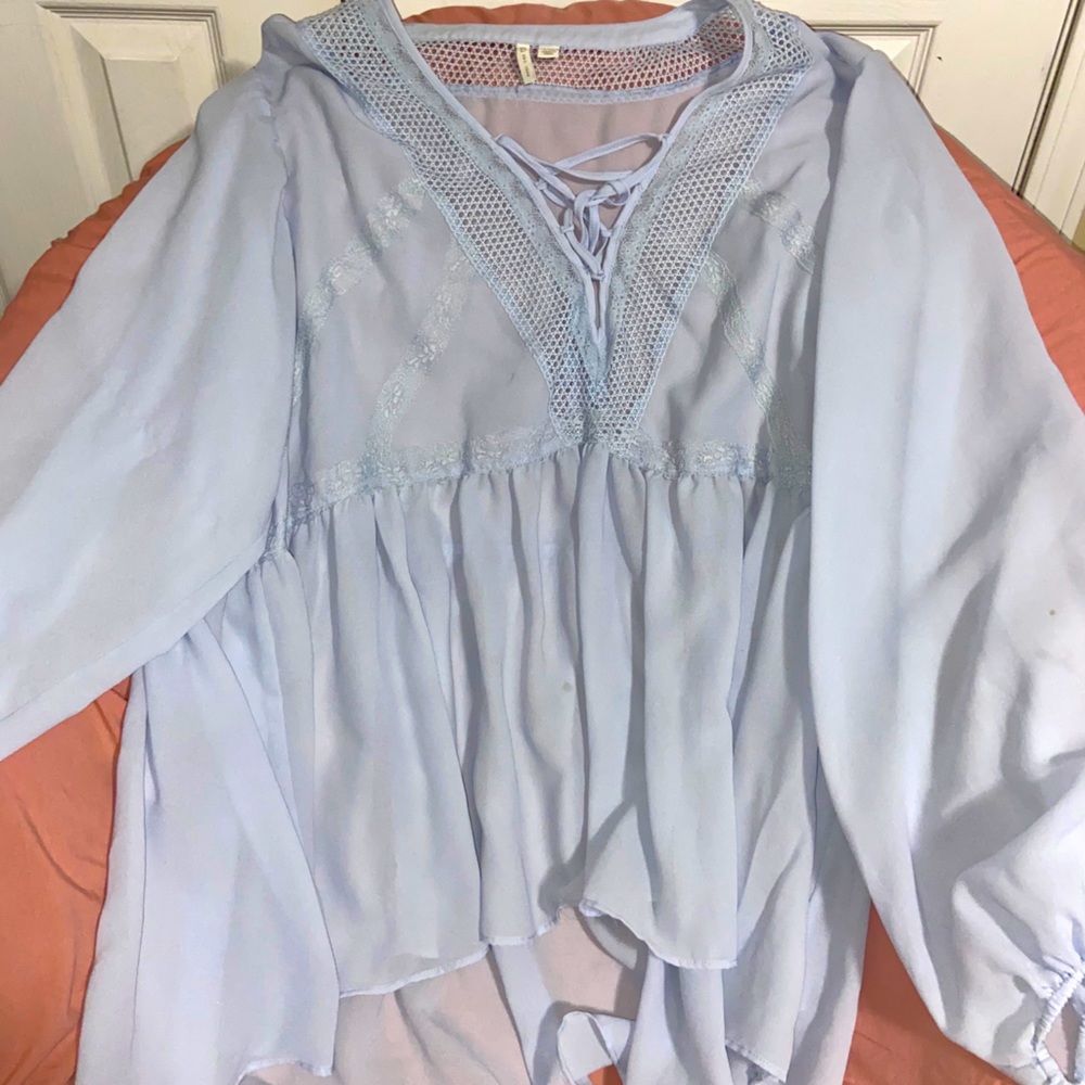Cute Blue Top